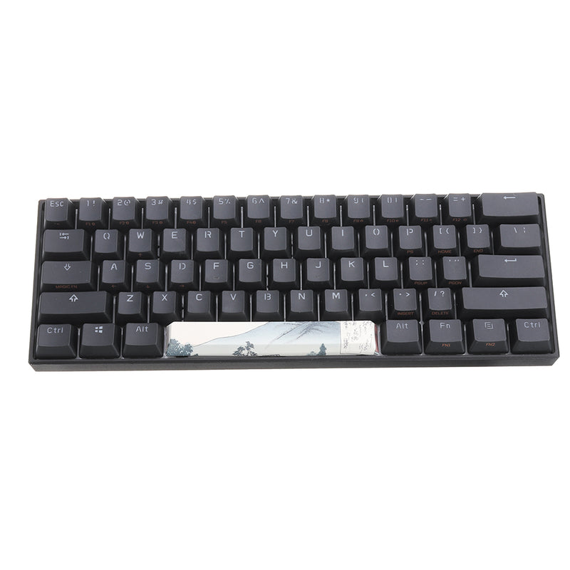 Five-sided Dyesub PBT Ukiyoe 2 Space Bar 6.25u Novelty Keycap for Anne pro 2