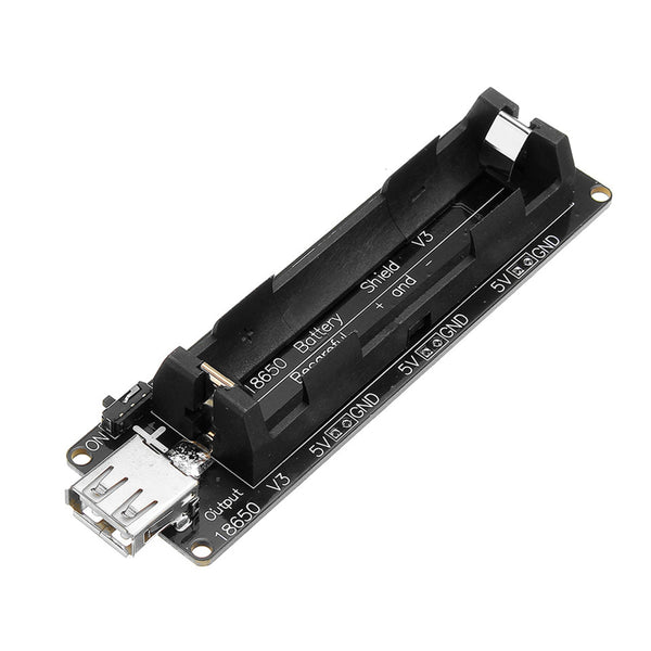 3Pcs Wemos ESP32 ESP32S 18650 Battery Charge Shield V3 Micro USB Type-A USB 0.5A Test Charging Protection Board For Raspberry Pi