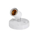 AC85-265V E27 Screw Base Socket Round Rotating Ceiling Light Holder Fixture Lamp Accessories