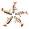 ZANLURE 5Pcs/Set 8.5cm 14g Soft Silicone Minnow Bait Lead Head Fishing Lure Tackle Sharp Hook