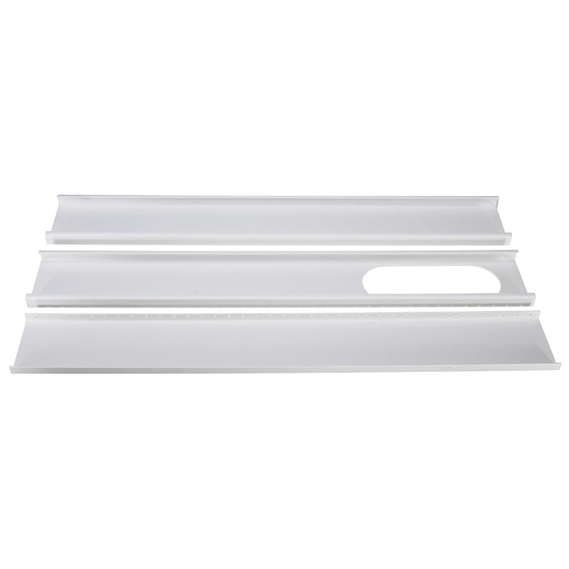3pcs 1.9m Adjustable Window Kit Plate Accessories Air Conditioner Wind Shield For Portable Air Conditioner