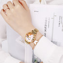 CURREN 9053 Ultrathin Casual Style Women Wristwatch Mesh Steel Band Quartz Watch
