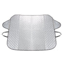 Car Snow Cover Windshield Sun Shade Wind Frost Protector w/ 3 Magnet Magnetic