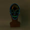 Halloween LED Light Skull Head Face Mask Carnival Night Cosplay Costume Props