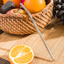 Keith Ti3701 Ti3702 Titanium Drinking Straw Heat Resistant Reusable Juice Beverages Sucker