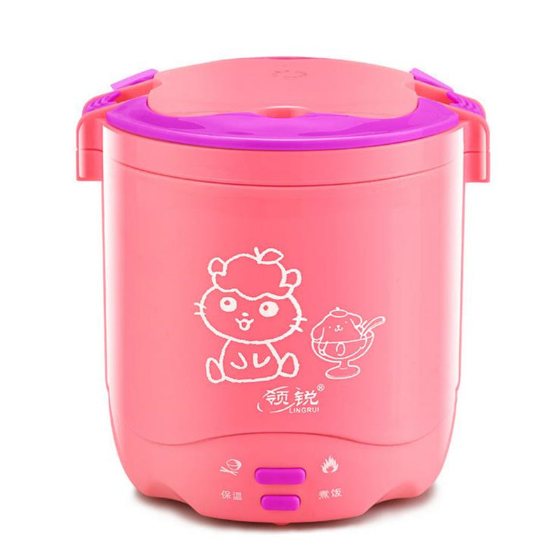 1.2L Non-Stick 180W Mini Portable Electric Rice Cooker For Student Small Pot