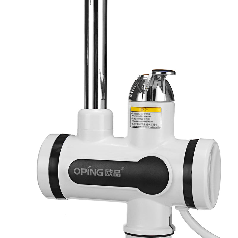 360 Electric Instant Faucet Tap Hot Water Heater LCD Display Kitchen Fast Heat Faucet v