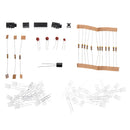 EQKIT Audio Spectrum 8x4 DIY Kit Level Indicator Voice Spectrum Lights Red+Blue Colorful Display