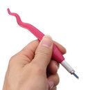 Unique Wave Appearance Design Eyebrow Tattoo Accessories Manual Pen Long Term Use