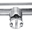Boat Stainless Steel Fishing Rod Holder Clamp-on For 7/8'''' To 1'''' Rail Mount