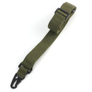 Tactical 3 Point Sling Nylon With Quick Adjustment Carabiner Swivels Adjustable Strap