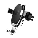 Qi Wireless 360 Gravity Car Fast Charger Mount Holder for iPhone X 8 for Samsung Note 8