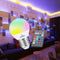 EXUP AC85-265V 5W G45 E27 RGB LED Globe Light Bulb + 24Keys Remote Control for Home Living Room Decoration
