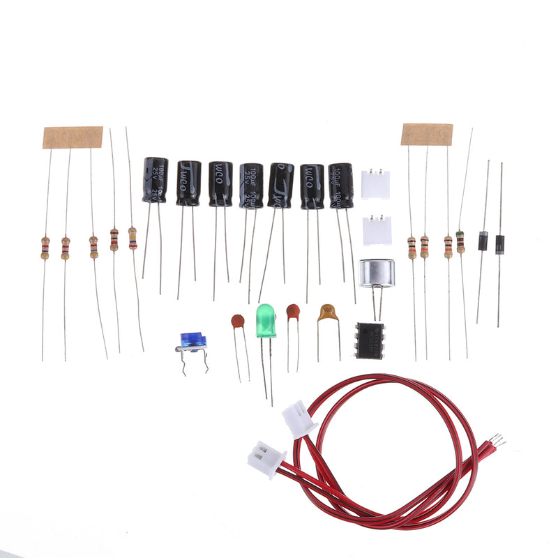 Microphone Pickup Audio Microphone Amplifier Module DIY Kit Dual Track Output Gain Adjustable DC 12V 3.5mA MIC Sound Voice
