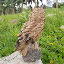 Synthetic Resin Owl Outdoor Hunting Decoy Garden Yard Landscape Decorations