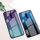 For Xiaomi Redmi 8 Case Bakeey Gradient Color Anti-scratch Tempered Glass Protective Case