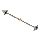 Machifit 200/300/400mm T8 Lead Screw with Shaft Coupling and KFL Pillow Block Flange Ball Bearing Mounting Support Set