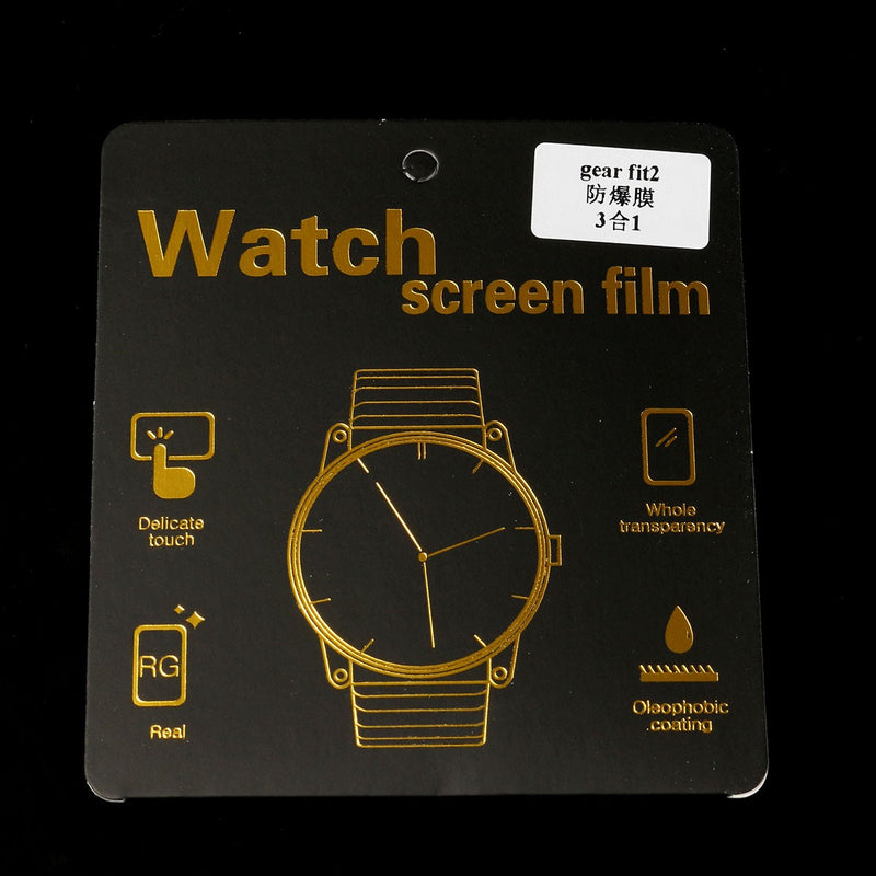 3 x Anti Scratch Clear Screen Protector Film Shield Guard For Samsung Gear Fit 2