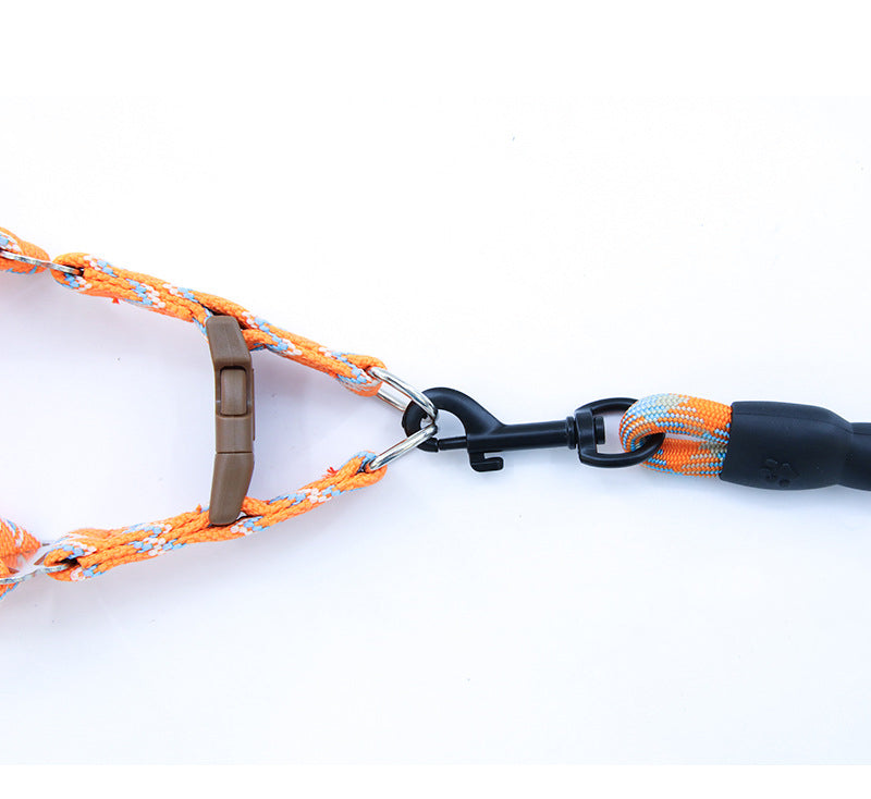 Dog Cat Leashes Pet Traction Rope Collar Durable Rock Climbing Material Pet Supplies