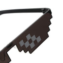 Double Row Pixels Glasses Photography Tools Cool Pose Style Toys