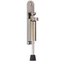 Solid Heavy Duty Zinc Alloy Extended Magnetic Door Stopper Hidden Foot Pedal Floor Mount Door Catch Free Punching Door Holder