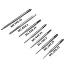 Drillpro M1-8 Adjustable Tap Spanner with 7pcs M1.1-M2.5 Mini Screw Hand Tap Set