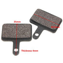 4 Pair Of Bicycle Bike Disc Brake Pads Semi Metal Ceramic Sintering