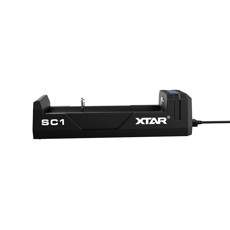 XTAR SC1 Single Slot LED Indicator USB 20700 18650 Battery Charger & USB Output Power Bank