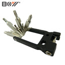 BOY 8060 19 in 1 Multifunction Cycle Bike Repair Bicycle Repair Black Tool Kit Set