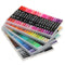 100 Pcs/set Colorful Dual Head Drawing Watercolor Pens Graffiti Art Markers Drawing Sketch Pen