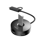 Baseus Round Box HUB Adapter Dock High Speed Type C HUB USB 2.0 Splitter Expander for MacBook Pro Huawei Mate