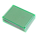 10pcs 5x7cm FR-4 2.54mm Single Side Prototype PCB Printed Circuit Board