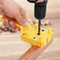 Handheld Dowel Jig ABS Plastic Woodworking Jig Pocket Hole Jig for 6 -10mm Dowel Joints Drilling Guide Tools Woodworking Clamp