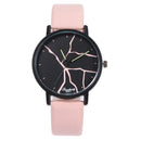 Creative Lightning Dial Colorful Leather Band Fashion Women Quartz Watch Wristband