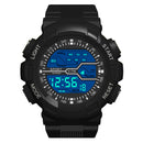 HONHX S716 Fashion Colorful Night Light Men Alarm Clock Week Display Sport Digital Watch