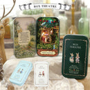 3D Wooden Puzzle DIY Miniature Doll House LED Light Dream Box Theatre Kit Christmas Birthday Gifts