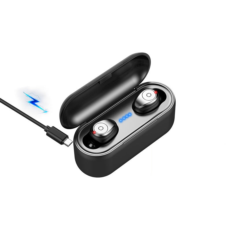 [bluetooth 5.0] Amoi TWS Wireless Earphone CVC8.0 Double Noise Cancelling 3000mAh Power Bank Headset