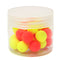 ZANLURE 30Pcs 12mm Round Tackles Flavor Feeder Beads Floating Fishing Lure Carp Baits