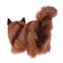 Cute Cat Lifelike Miaow Simulation Kitty Stuffed Plush Toy Realistic Home Desk Decoration