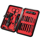 Y.F.M 16pcs Portable Nail Clipper Manicure Pedicure Set Earpick Pedicure Kit