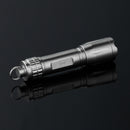 Dito Crystal Steel 450LM 1Mode Simple-operation Stainless Steel Keychain Light EDC LED Flashlight