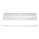 4Pcs/Set Wedding Birthday Party Transparent Glass Drinking Straw