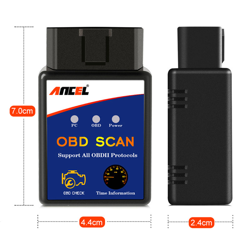 ANCEL ELM327 V1.5 bluetooth Car Fault Detector Car Diagnostic Scanner Tool