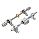 Machifit 15pcs 200mm Optical Axis Guide Bearing Housings Aluminum Rail Shaft Support Set CNC Parts