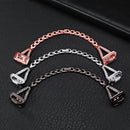 KALOAD Metal Watch Band Wristband Strap Replacemtn for Fitbit Charge 3 Smart Watch