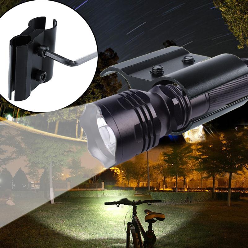 AURKTECH Tactical Barrel Ring Scope Clamp Mount Holder Flashlight Torch Laser Sight