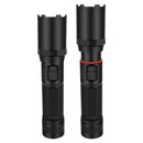 XANES 800 Lumens Flashlight 18650 Battery USB Rechargeable Zoomable IPX56 Waterproof 3 Modes Troch Light Camping Hunting