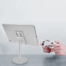 Bakeey 180 Degree Up Down Adjustable Aluminum Alloy Desktop Phone Holder Tablet Stand for Smart Phones Tablets 4.0-10.5 inch