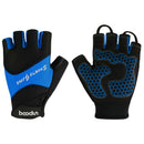 BOODUN Half-Finger Riding Glove Outdoor Motorcycle Riding Cycling Protective Finger Gloves