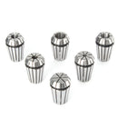 6pcs ER20 Chuck Collet 2mm to 12mm Spring Collet Set For CNC Milling Lathe Tool